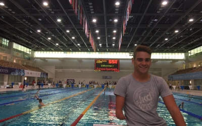 Óscar Salguero vol arribar a Tòquio amb el rècord del món dels 100 braça | Arxiu RS